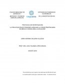 La privatizaciòn de prisiones agravara la crisis penitenciaria en Mèxico o resolvera la situaciòn
