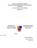 INFLUENCIA DE LA DIABETES EN LA SALUD DE LOS HABITANTES DE LA CALLE ZAMORA, SECTOR CAMPO ELIAS, CABIMAS ESTADO ZULIA.