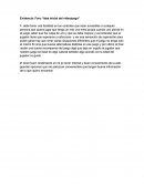 Evidencia: Foro “Idea inicial del videojuego”.