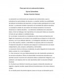 Para qué sirve la educación básica.