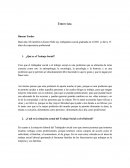 Entrevista Trabajo Social.