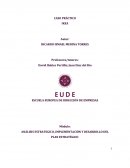 ANÁLISIS ESTRATEGICO, IMPLEMENTACIÓN Y DESARROLLO DEL PLAN ESTRATÉGICO