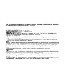 SITUACION DIDACTICA: “Reconociendo representación gráfica y numérica del 1 al 10.. Página 5
