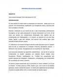 OBJETIVO PREPARACIÓN DE SOLUCIONES.