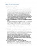 Tema- Alguien voló sobre el nido del cuco.