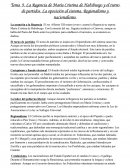 La regencia de María Cristina.