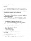 Presentación de Proyecto de Banda Circular.