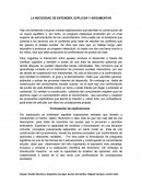 LA NECESIDAD DE ENTENDER, EXPLICAR Y ARGUMENTAR