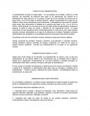CONCEPTO DE ADMINISTRACIÓN. La administración se aplica en todas partes.