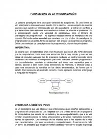 PARADIGMAS DE LA PROGRAMACIÒN.. Página 1