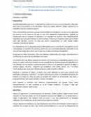 La economía de las comunidades primitivas y antiguas. El pensamiento económico clásico