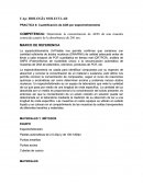 PRACTICA 6: Cuantificación de ADN por espectrofotometría