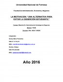 LA MOTIVACION: “UNA ALTERNATIVA PARA EVITAR LA DESERCIÓN ESTUDIANTIL”