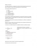 Medidas de dispersion.Las medidas de dispersión o variabilidad son números que miden el grado de separación de los datos con respecto a un valor central, que generalmente es la media aritmética.