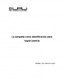 La simpatía como identificación para lograr justicia