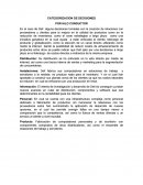 CATEGORIZACION DE DECISIONES POR HILO CONDUCTOR