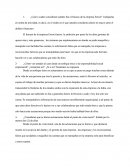 Cuál o cuáles consideran ustedes fue el fracaso de la empresa Enron?