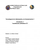 Tecnología de la Información y la Comunicación 1 Actividad No. 2 “cuestionario (Windows 7)”