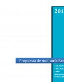 Propuesta de Auditoria externa estados financieros.