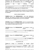 CONTRATO DE ARRENDAMIENTO DE LOCAL COMERCIAL celebrado En esta Ciudad de México