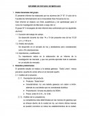 INFORME ESTUDIO DE MERCADO.