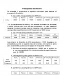 La empresa V, proporciona la siguiente información para elaborar el presupuesto de efectivo.
