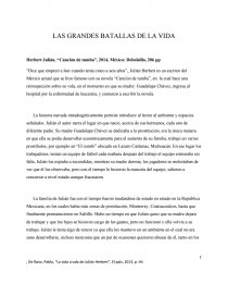 LAS GRANDES BATALLAS DE LA VIDA. Página 1