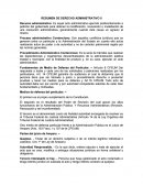RESUMEN DE DERECHO ADMINISTRATIVO II