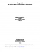 Paz transformadora y horizonte de la reconciliación