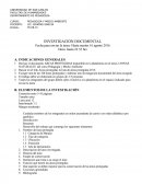 DEPARTAMENTO DE PEDAGOGIA CURSO: PEDAGOGIA Y MEDIO AMBIENTE