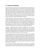 Causas de la Pobreza en Peru