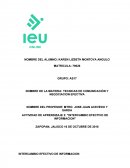 INTERCAMBIO EFECTIVO DE INFORMACION.