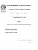 Laboratorio de química de coordinación.