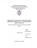 SENSIBILACIÓN EN LOS ESTUDIANTES, PROFESORES, PERSONAL ADMINISTRATIVO Y OBRERO SOBRE LA ESPINA BIFIDA