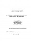 DIagnostico rural participativo con enfoques en aspectos de género.