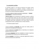 La costumbre jurídica.