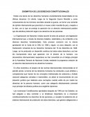 Constitucionalizacion de los derechos humanos.