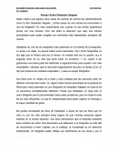 Ensayo Sobre Sebastiao Salgado.