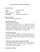 Informe Psicológico del Test Raven Escala General