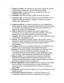 GLOSARIO DE TURISMO.