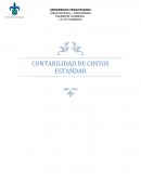 CONTABILIDAD DE COSTOS ESTANDAR