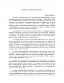 Instituciones ¿para quien y para qué?