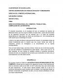 DERECHO INTERNACIONAL DEL COMERCIO, TRABAJO FINAL, COMPILACION DE LOS REPORTES.