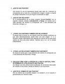 ¿Qué es una funcion?