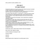 PROJECT “STONE PAPER”