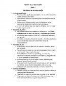 TEMA 1 CRITERIOS DE LA EDUCACIÓN