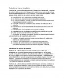 Contenido de un informe de auditoria.