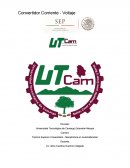 Convertidor de corriente a voltaje.