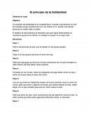 Solidaridad dinamica y explicacon.