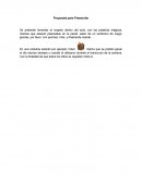 Propuesta para Preescolar